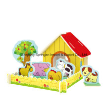 Деревянная игрушка для коллекционеров для домашних домов-скотоводческих хозяйств